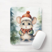 Tapis De Souris Souris de Noël (Avec souris)