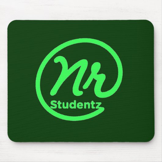 Tapis De Souris Souris de NR Studentz Protection-Verte (Devant)