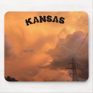 Tapis De Souris Souris de nuit du Kansas Stormy