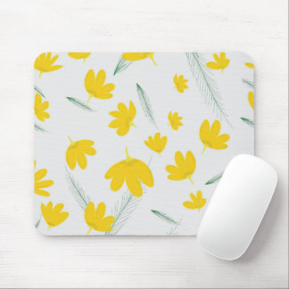 Tapis De Souris Souris de souris Tulipes Jaunes
