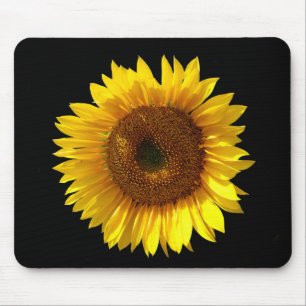 Tapis De Souris Souris de tournesol