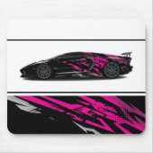 Tapis De Souris Souris de voiture sport (Devant)