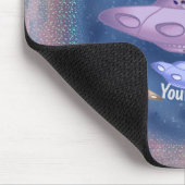 Tapis De Souris Souris de voyage en navette spatiale (Coin)