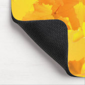 Tapis De Souris Souris d'érable jaune (Coin)