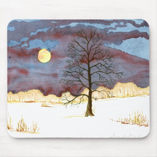 Tapis De Souris Souris d'hiver (Devant)