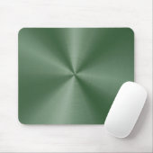 Tapis De Souris Souris en acier inoxydable Dee Green (Avec souris)
