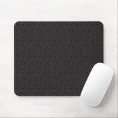 Tapis De Souris Souris en cuir noir Faux Alligator (Avec souris)