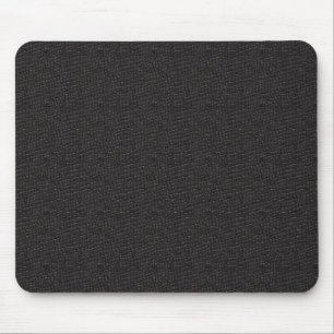 Tapis De Souris Souris en cuir noir Faux Alligator