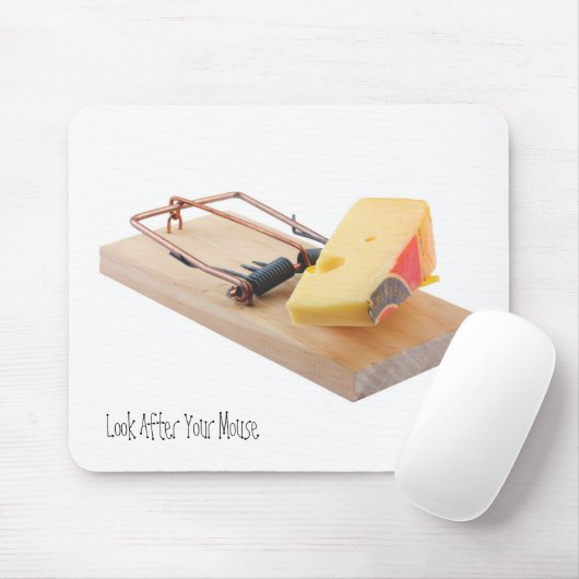 Tapis De Souris Souris et fromage (Avec souris)