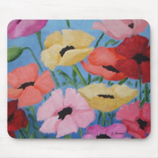 Tapis De Souris Souris FLORAL (Devant)