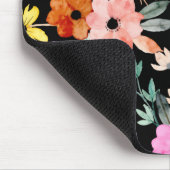 Tapis De Souris Souris florale d'aquarelle moderne (Coin)