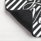 Tapis De Souris Souris Good Vibes noir et blanc (Coin)