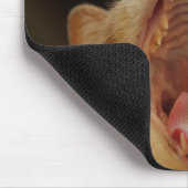 Tapis De Souris Souris grand ouvert à la bouche de chatte Mousepad (Coin)