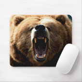 Tapis De Souris Souris Grizzly Bière Feer Pad (Avec souris)