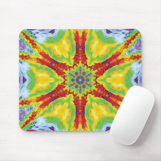 Tapis De Souris Souris Kaleidoscope Dragoneye (Avec souris)