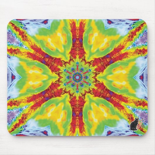 Tapis De Souris Souris Kaleidoscope Dragoneye (Devant)