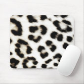 Tapis De Souris Souris Léopard De Neige (Avec souris)
