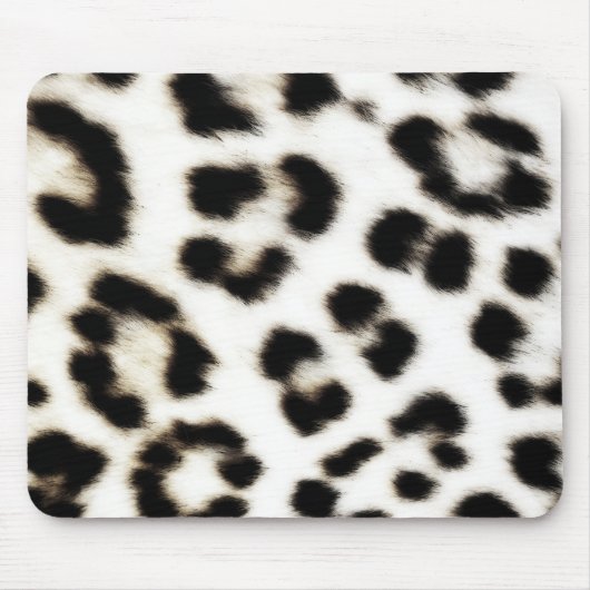 Tapis De Souris Souris Léopard De Neige (Devant)