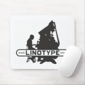 Tapis De Souris Souris Linotype (Avec souris)