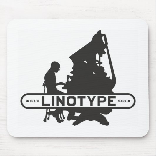 Tapis De Souris Souris Linotype (Devant)