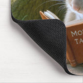 Tapis De Souris Souris Littéraire Dans Un Trou D'Arbre Cosy (Coin)