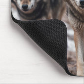 Tapis De Souris Souris-Loups-Yellowstone (Coin)