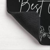 Tapis De Souris Souris - Meilleur grand-mère Fleur sauvage (Coin)