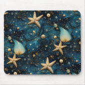 Tapis De Souris Souris Motif Ocean Starfish (Devant)