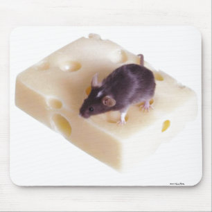 Tapis De Souris Souris Mousepad de fromage suisse