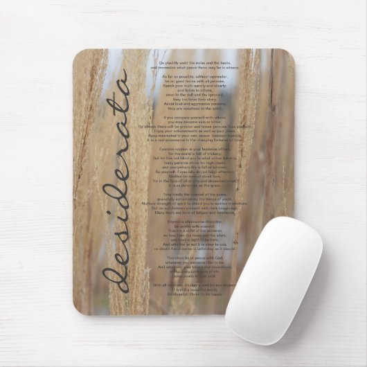 Tapis De Souris Souris Nature Desiderata (Avec souris)