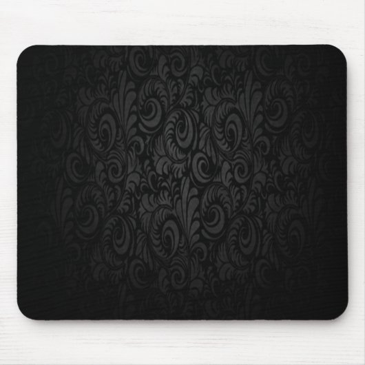 Tapis De Souris Souris noir gothique foncé (Devant)