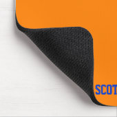 Tapis De Souris Souris orange (Coin)