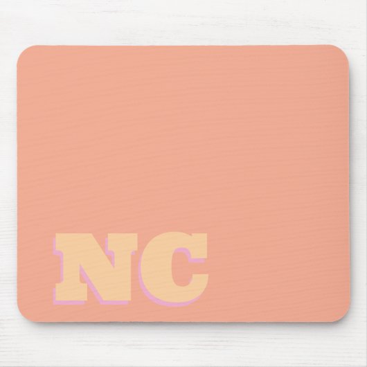 Tapis De Souris Souris ordinateur corail (Devant)