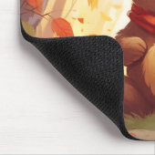 Tapis De Souris Souris Ours D'Automne (Coin)