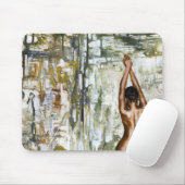 Tapis De Souris Souris Pad 4 avec Rachel Dolezal Art (Avec souris)
