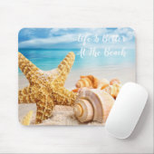 Tapis De Souris Souris Pad-Beach (Avec souris)