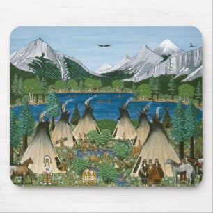 Tapis De Souris Souris Pad Nez Perce