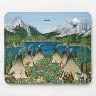 Tapis De Souris Souris Pad Nez Perce