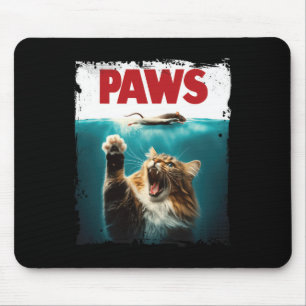 Tapis De Souris Souris Parodique Chat Souris Humoristique Chat Cha