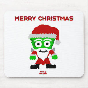 Tapis De Souris Souris Père Noël FrankenCheese