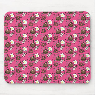 Tapis De Souris Souris personnalisée 3D Sprinkle Frosted Breakfast