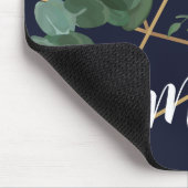 Tapis De Souris Souris personnalisées - Jardin géométrique Rose Ma (Coin)