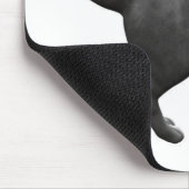 Tapis De Souris Souris pour chat noir malicieux (Coin)