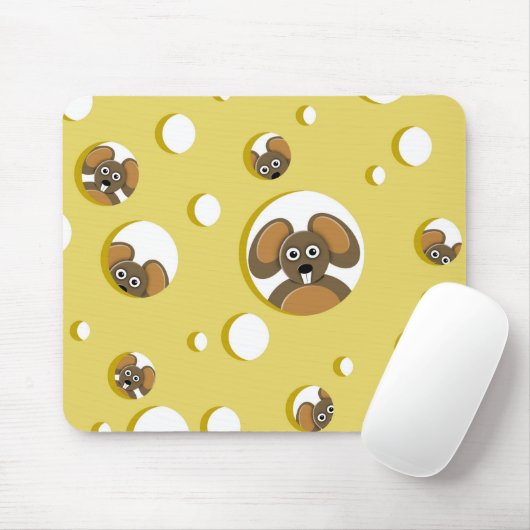 Tapis De Souris souris pour le déjeuner (Avec souris)