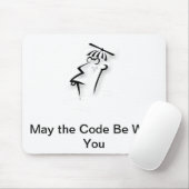 Tapis De Souris Souris - Que le code soit avec vous (Avec souris)