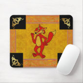Tapis De Souris Souris Red Fox (Avec souris)