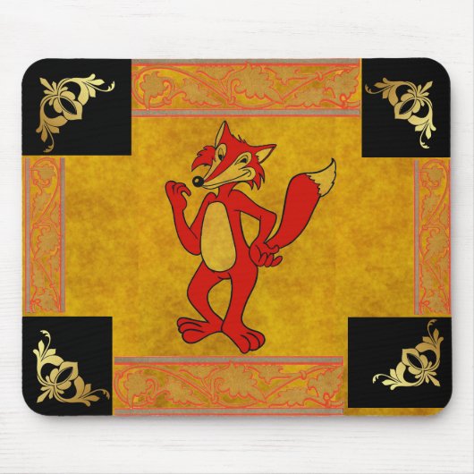 Tapis De Souris Souris Red Fox (Devant)