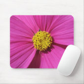 Tapis De Souris Souris rose Fleur (Avec souris)