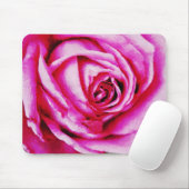 Tapis De Souris Souris rose rose brillant (Avec souris)