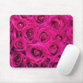 Tapis De Souris Souris rose Roses (Avec souris)